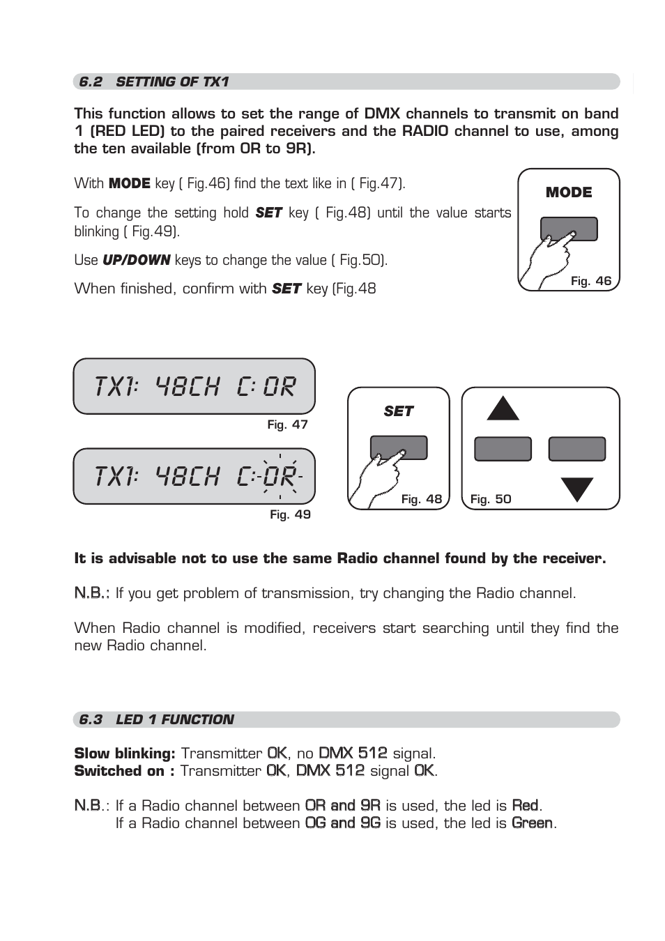 48ch c | OmniSistem WiDMX Transceiver User Manual | Page 20 / 24