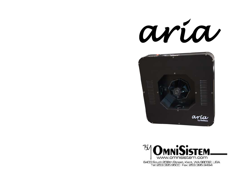 OmniSistem Aria User Manual | 4 pages