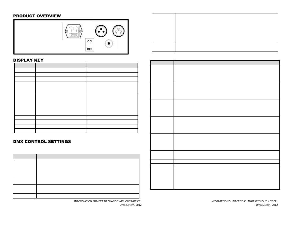 OmniSistem Aria User Manual | Page 3 / 4