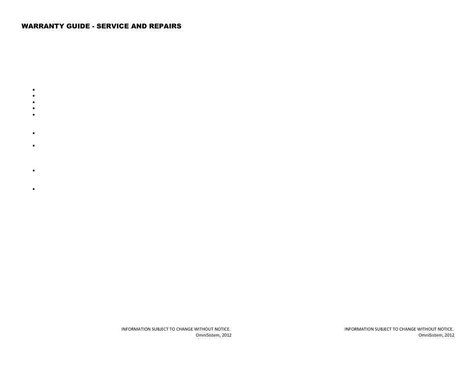 OmniSistem Aria User Manual | Page 4 / 4
