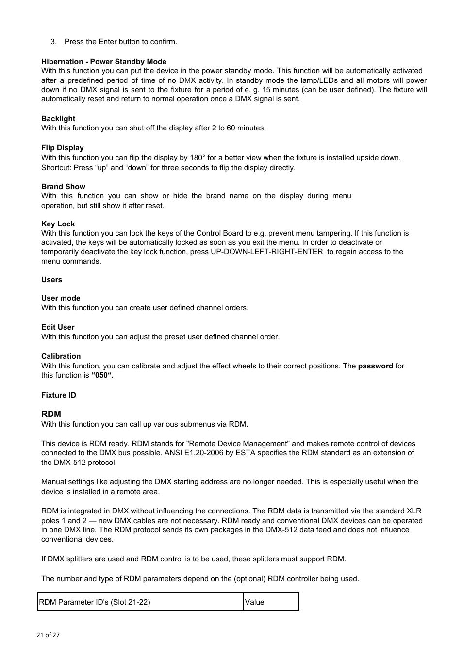 OmniSistem OnyxPro 101 User Manual | Page 21 / 27