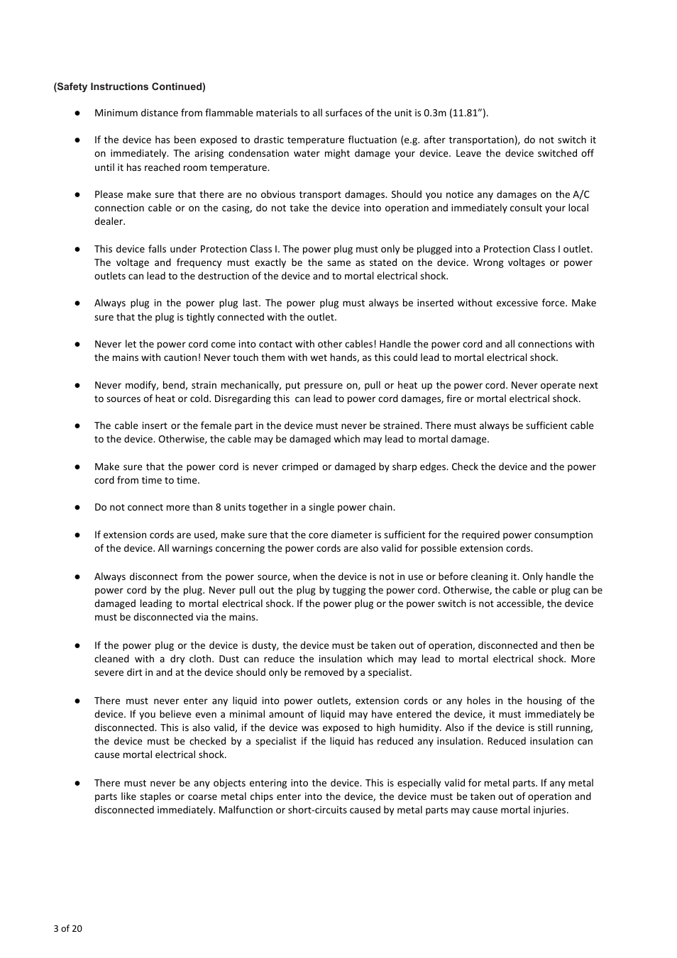 OmniSistem OnyxPro 40 User Manual | Page 3 / 20
