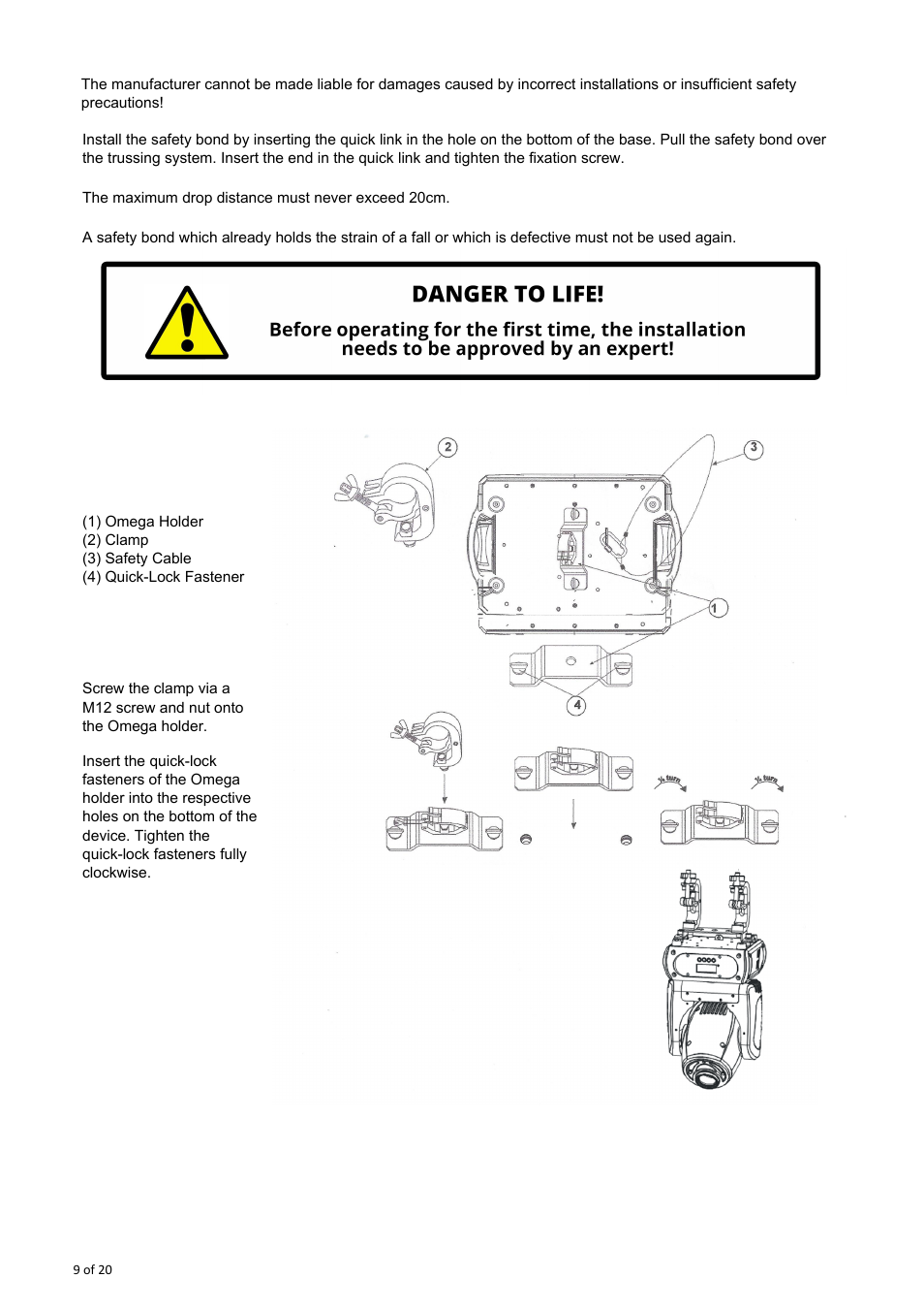 OmniSistem OnyxPro 40 User Manual | Page 9 / 20