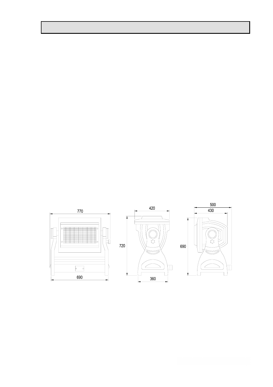 Technical data | OmniSistem PR Century Color User Manual | Page 11 / 14