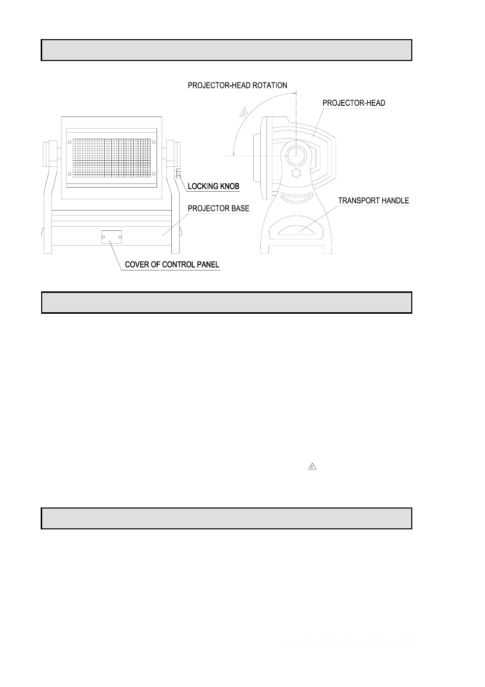 Construction fitting the lamp, Power supply - mains | OmniSistem PR Century Color User Manual | Page 4 / 14