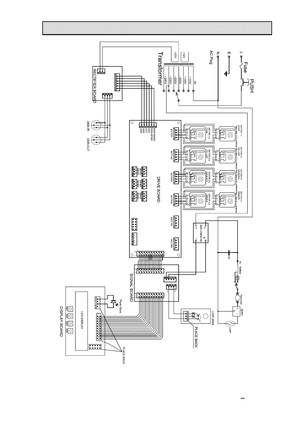 Electrical diagram | OmniSistem PR Design 150 Pro User Manual | Page 23 / 26