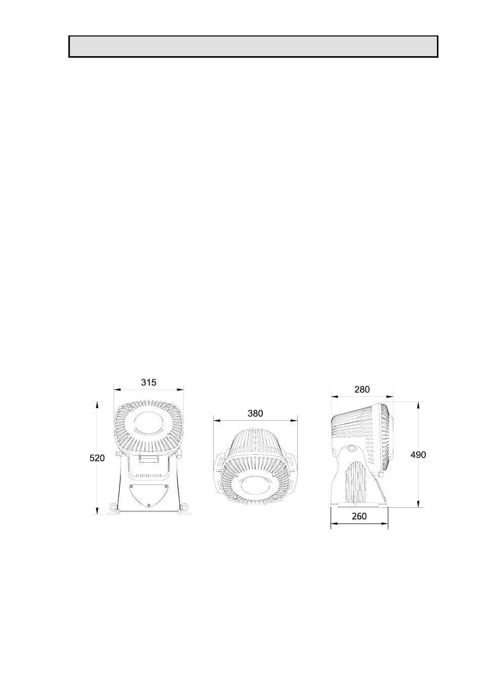 Technical data | OmniSistem PR Design 150 User Manual | Page 9 / 12