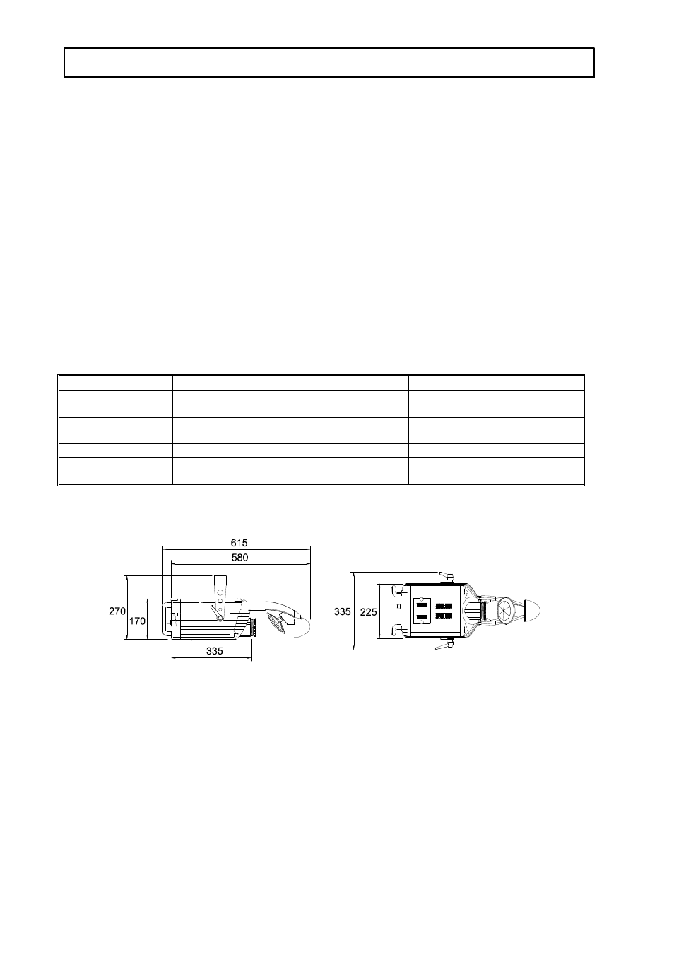 Technical data | OmniSistem PR Mantis User Manual | Page 10 / 12