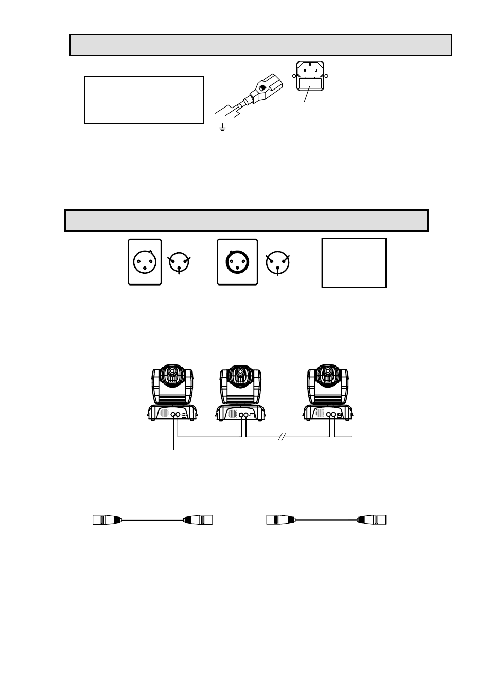 Power supply – mains, Control connections, Important | L = brown e = green/yellow n = blue | OmniSistem PR Pilot 150 User Manual | Page 5 / 14