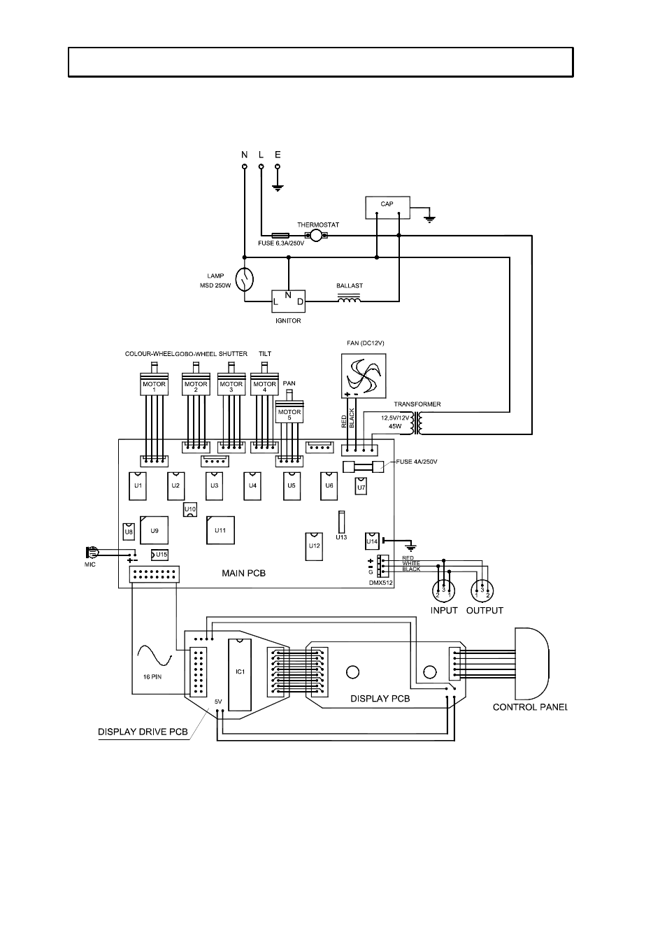 Electrical diagram | OmniSistem PR Planet User Manual | Page 12 / 14