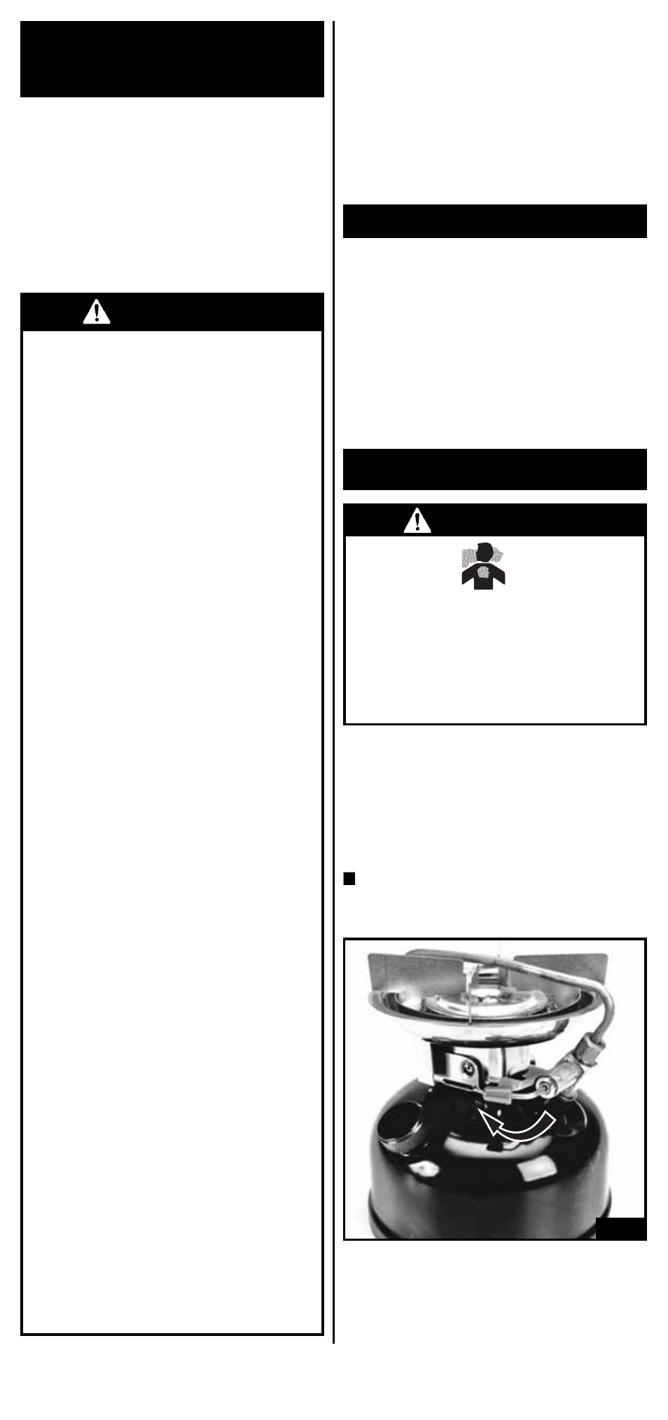 Technical characteristics, Helpful hints, Warning | Danger, Filling the tank, English-3 | Coleman 533 Series User Manual | Page 4 / 12