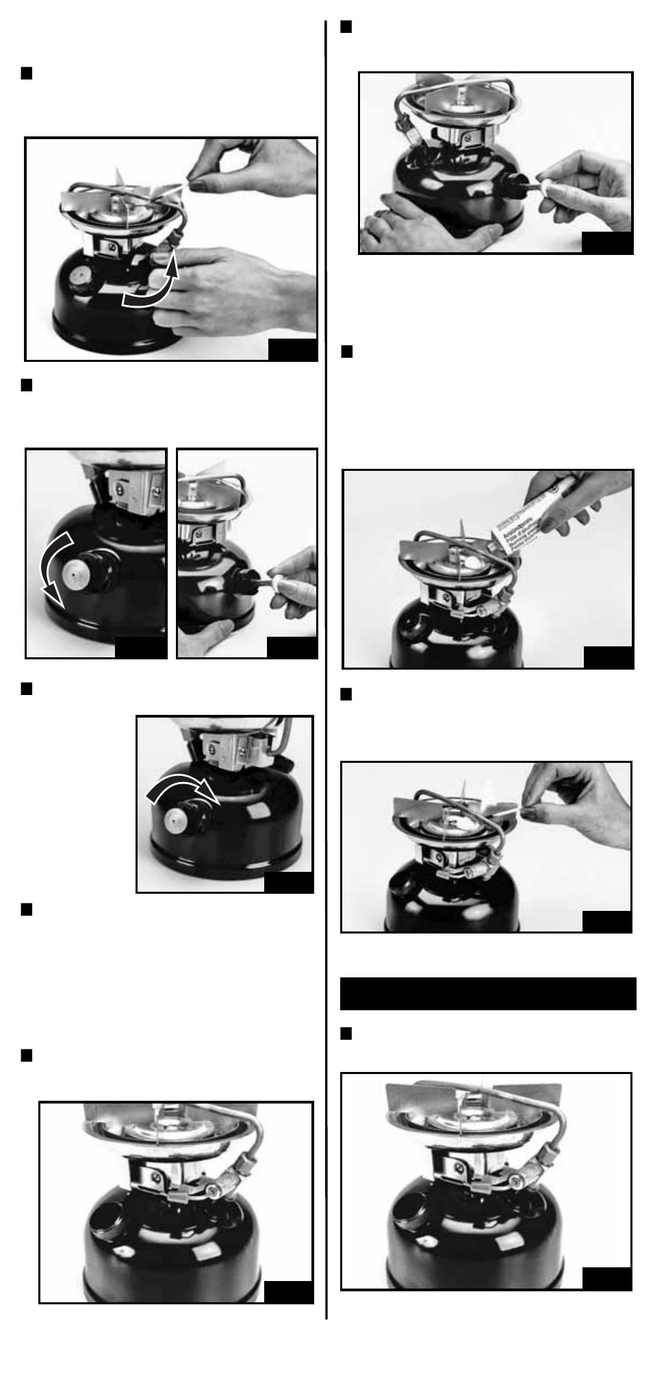 For temperatures below freezing, English-5 | Coleman 533 Series User Manual | Page 6 / 12