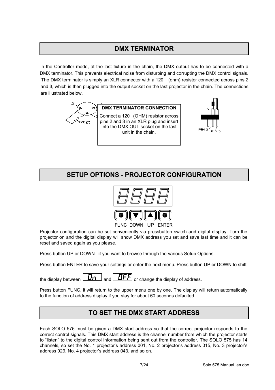 OmniSistem PR Solo 575 User Manual | Page 7 / 24
