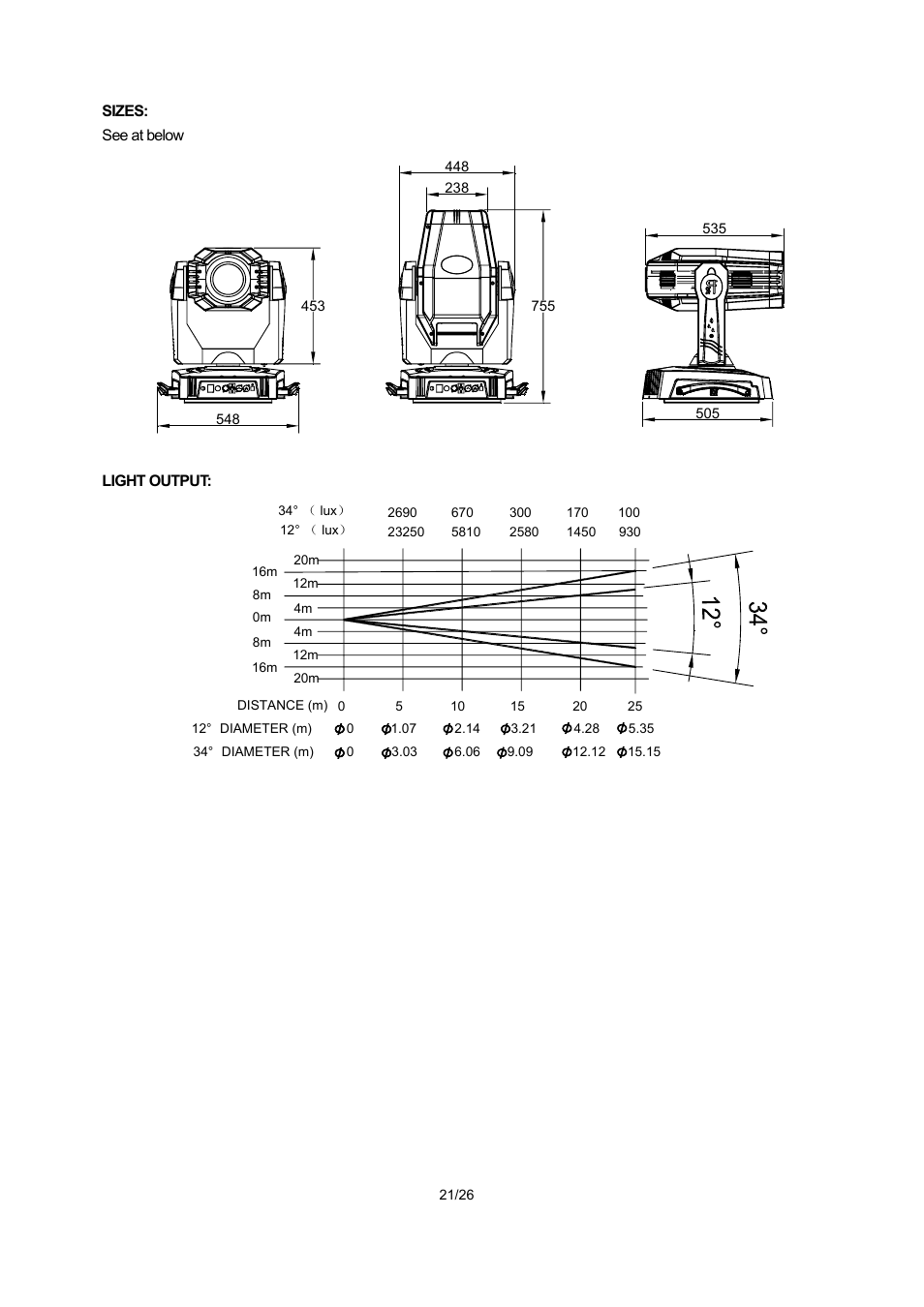 OmniSistem PR XL 1200 Framing User Manual | Page 21 / 26