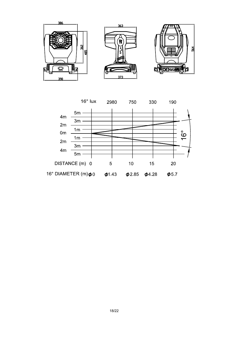 OmniSistem PR XS 250 User Manual | Page 18 / 22