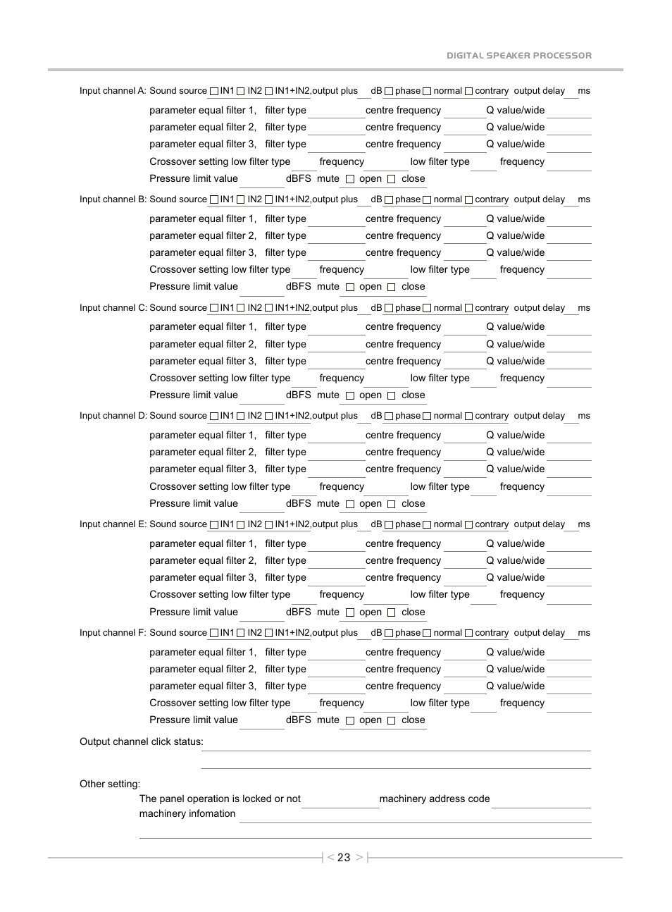 Т³гж 25 | OmniSistem Beta 3 – EC-2600U User Manual | Page 25 / 27