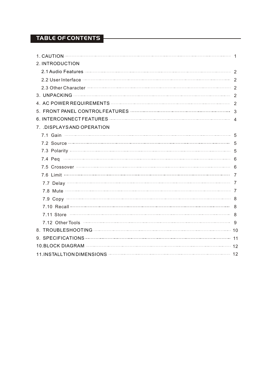 OmniSistem Beta 3 – EC2402 User Manual | Page 2 / 15