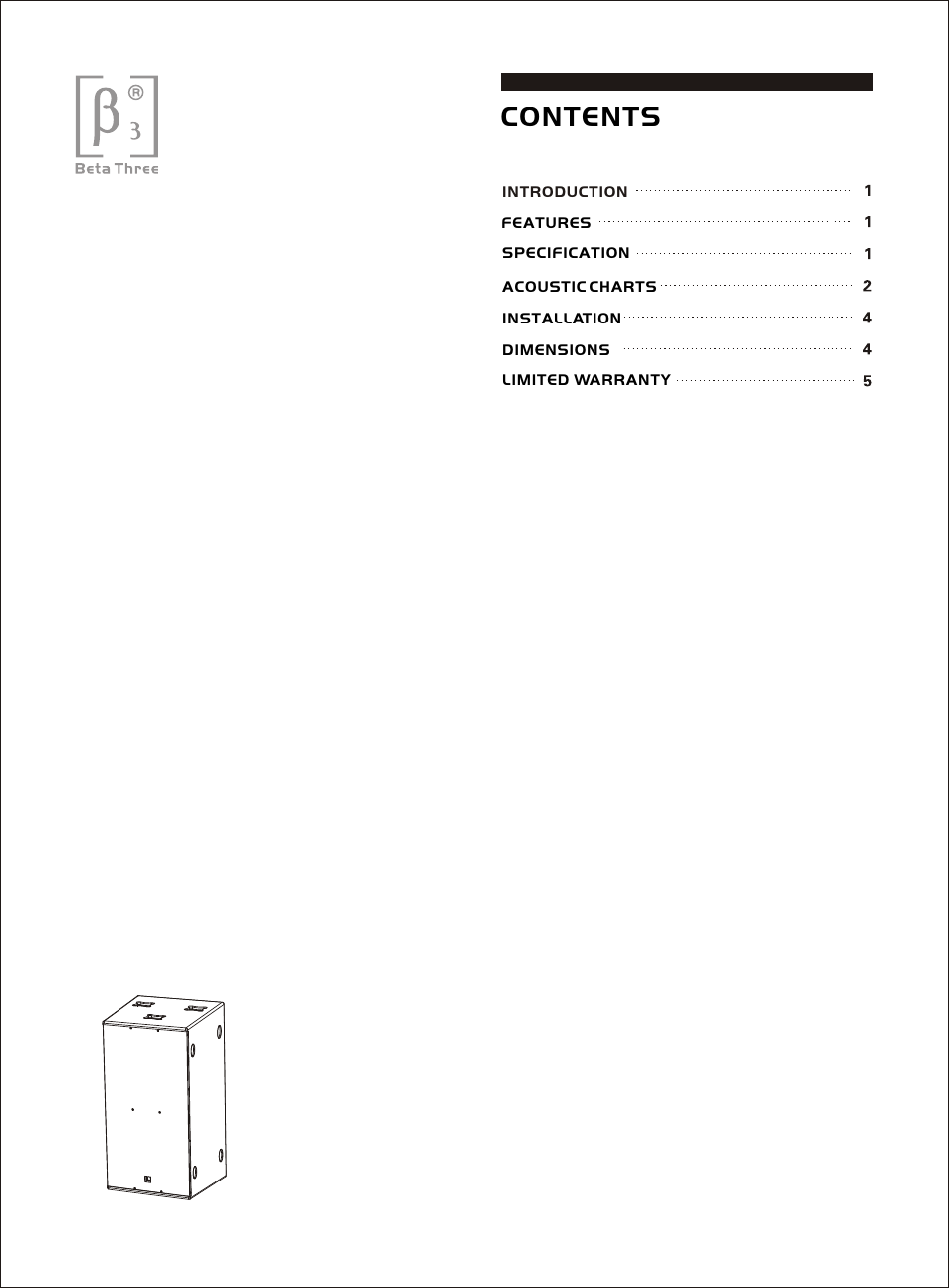 OmniSistem Beta 3 – EJ218 User Manual | Page 2 / 8