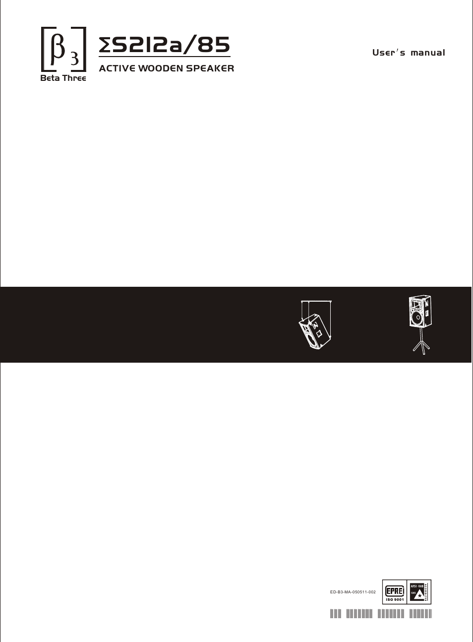 OmniSistem Beta 3 – ES212-85a User Manual | 4 pages