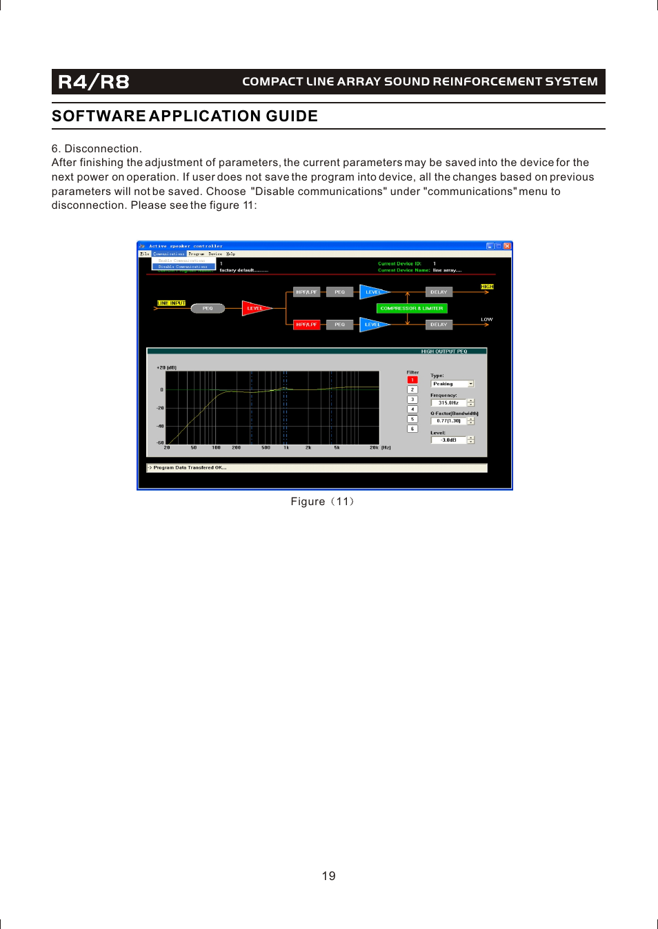 Т³гж 21, Software application guide | OmniSistem Beta 3 – R4/R8 User Manual | Page 21 / 31