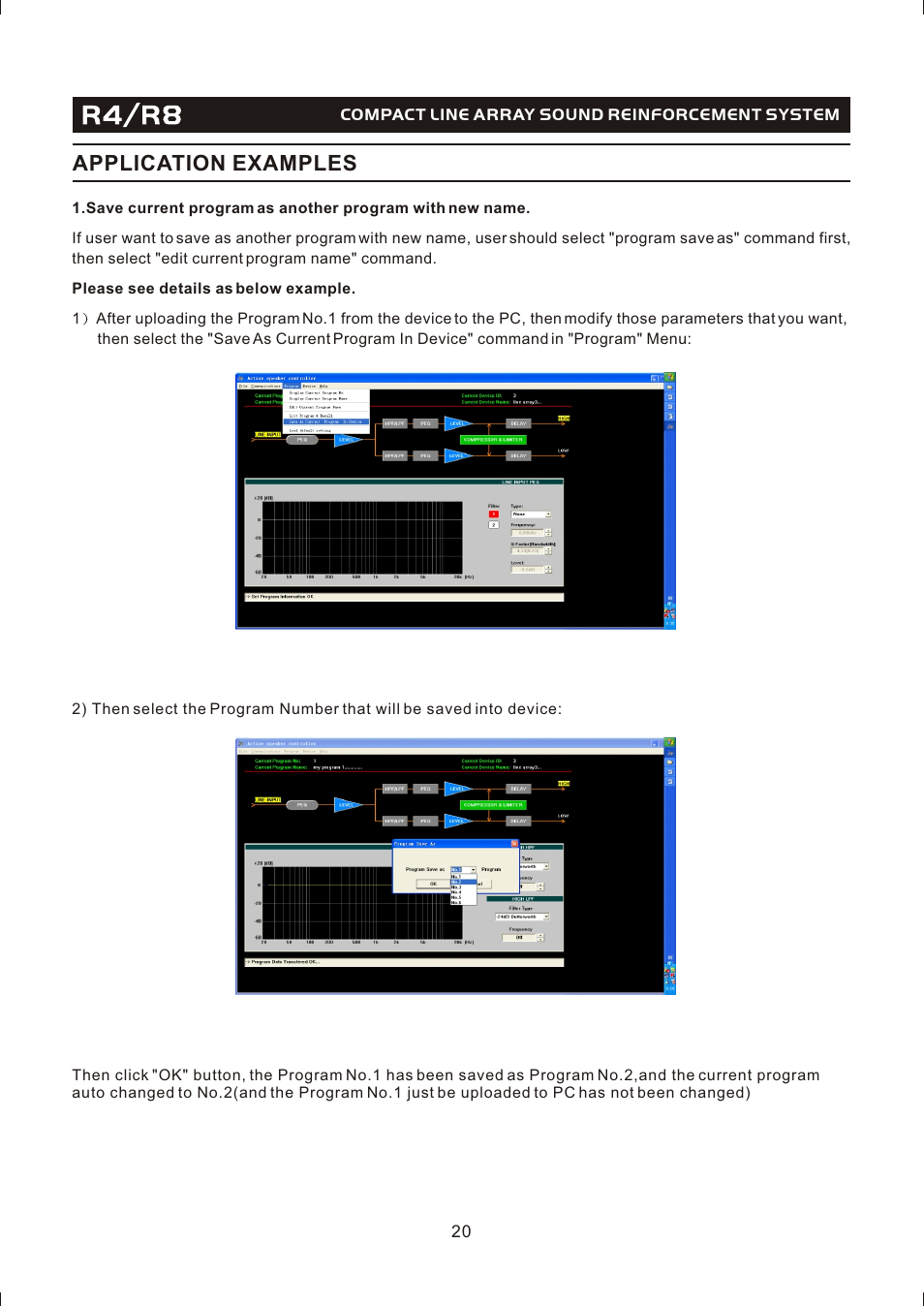 Т³гж 22, Application examples | OmniSistem Beta 3 – R4/R8 User Manual | Page 22 / 31