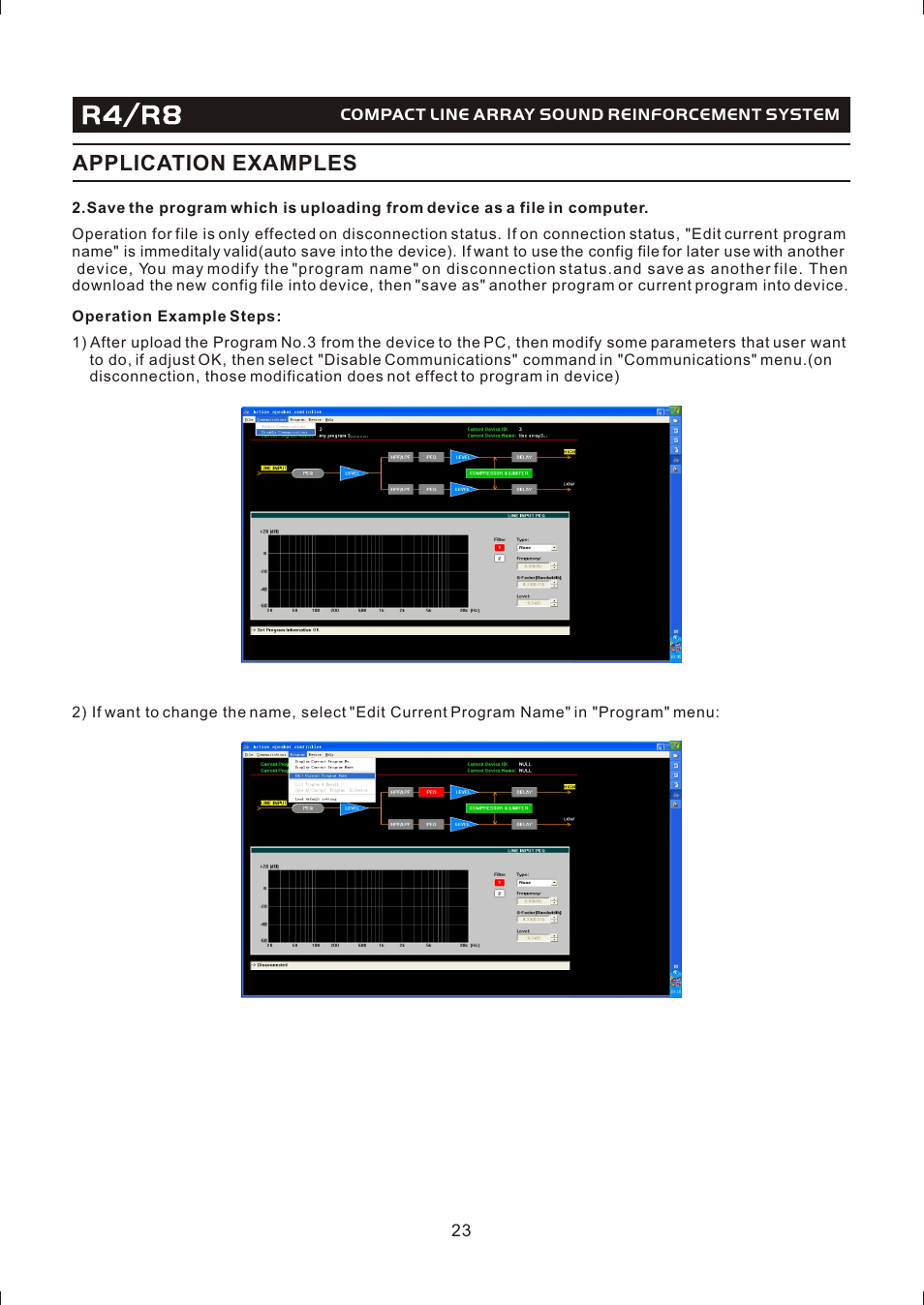Т³гж 25, Application examples | OmniSistem Beta 3 – R4/R8 User Manual | Page 25 / 31