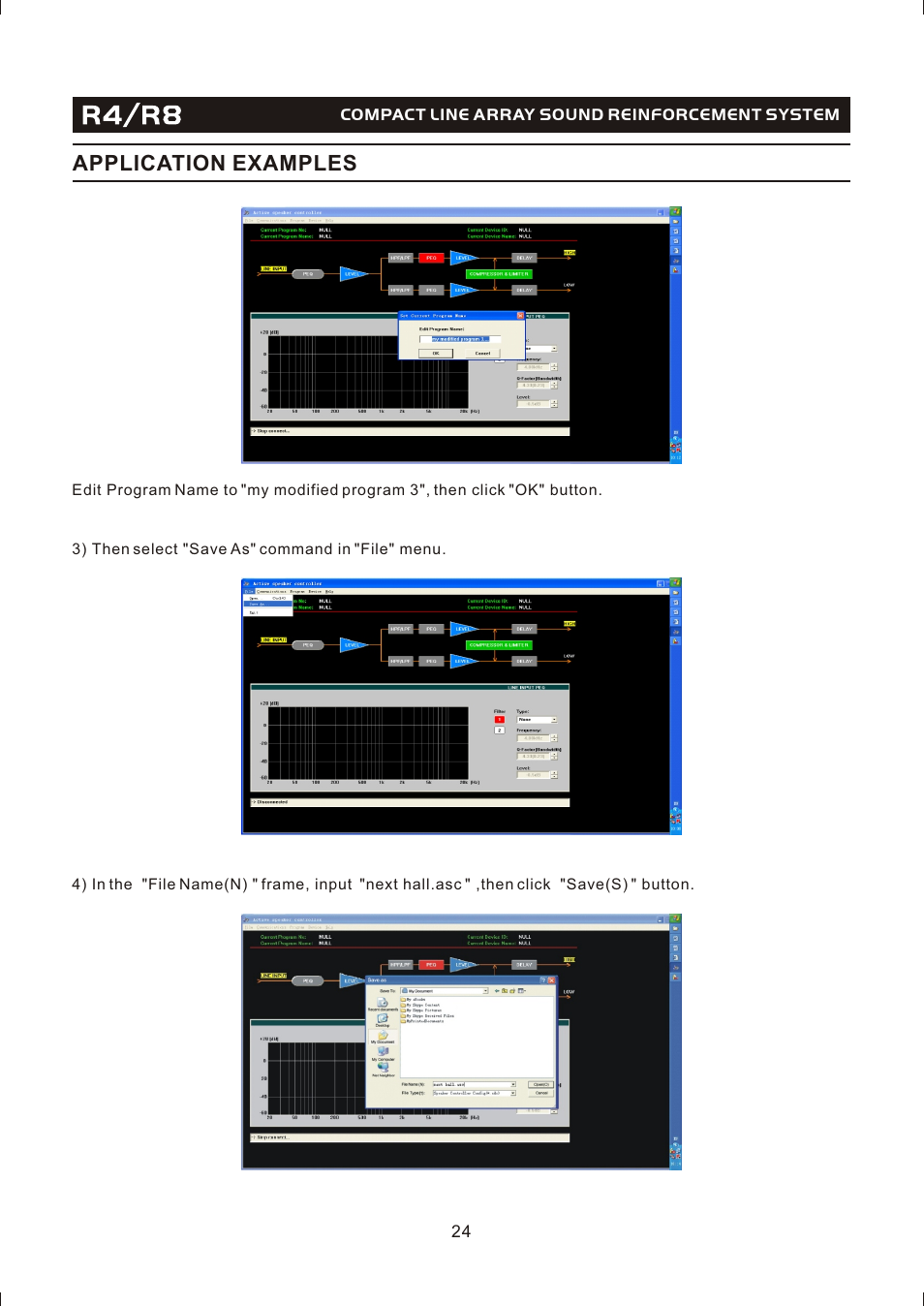 Т³гж 26, Application examples | OmniSistem Beta 3 – R4/R8 User Manual | Page 26 / 31