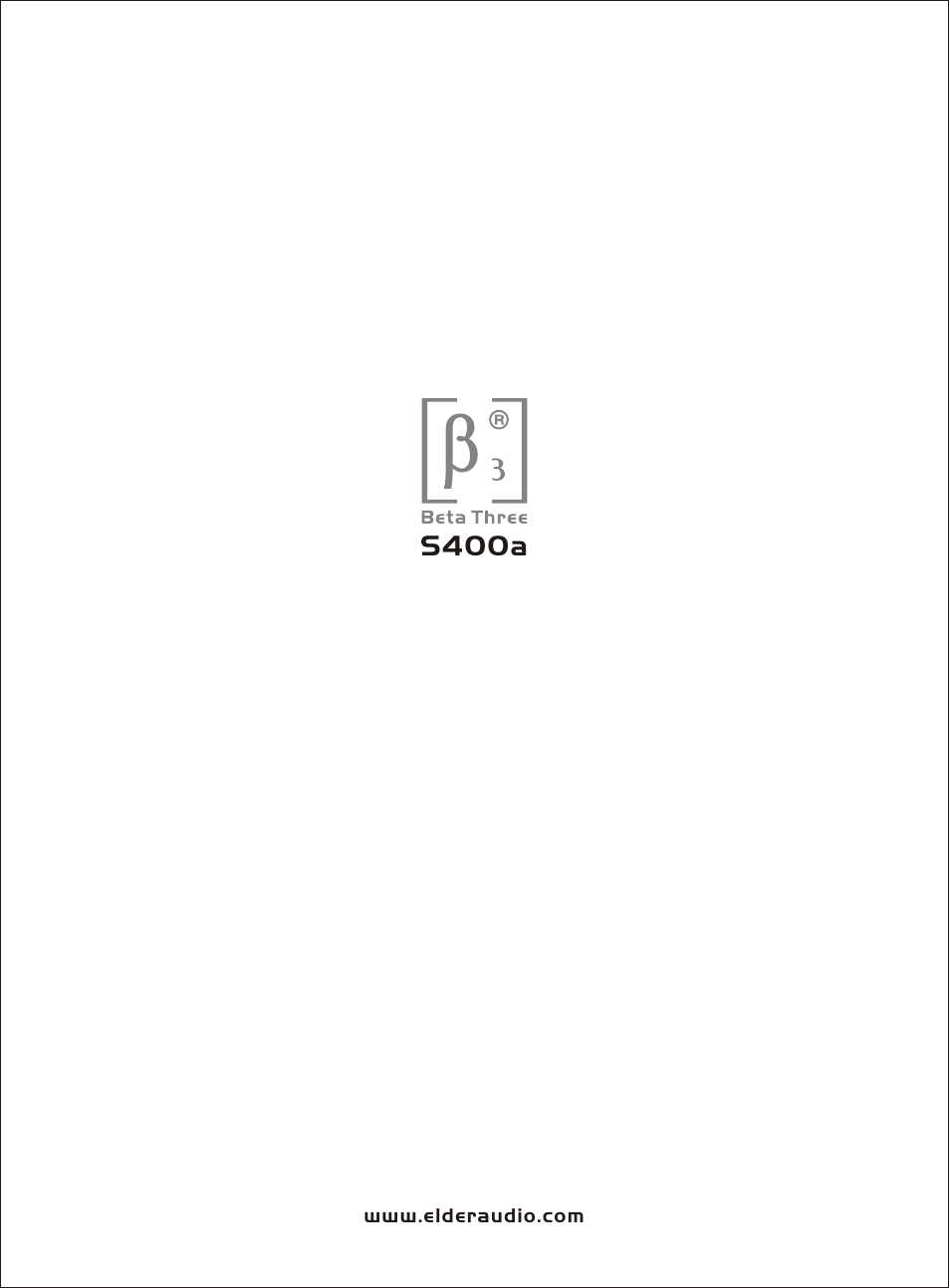 Т³гж 11, S400a | OmniSistem Beta 3 – S400a User Manual | Page 11 / 11