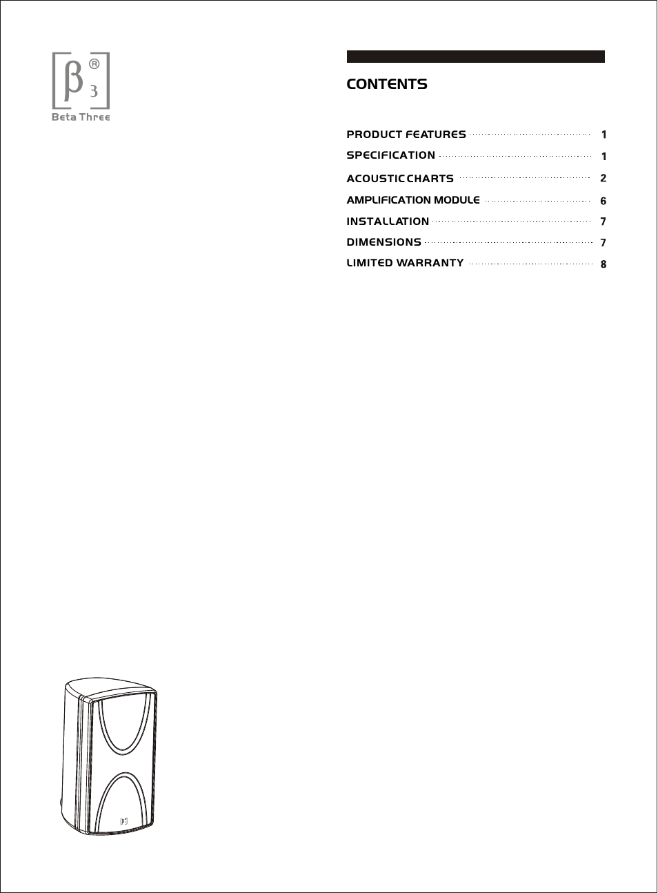 OmniSistem Beta 3 – S800Na User Manual | Page 2 / 11