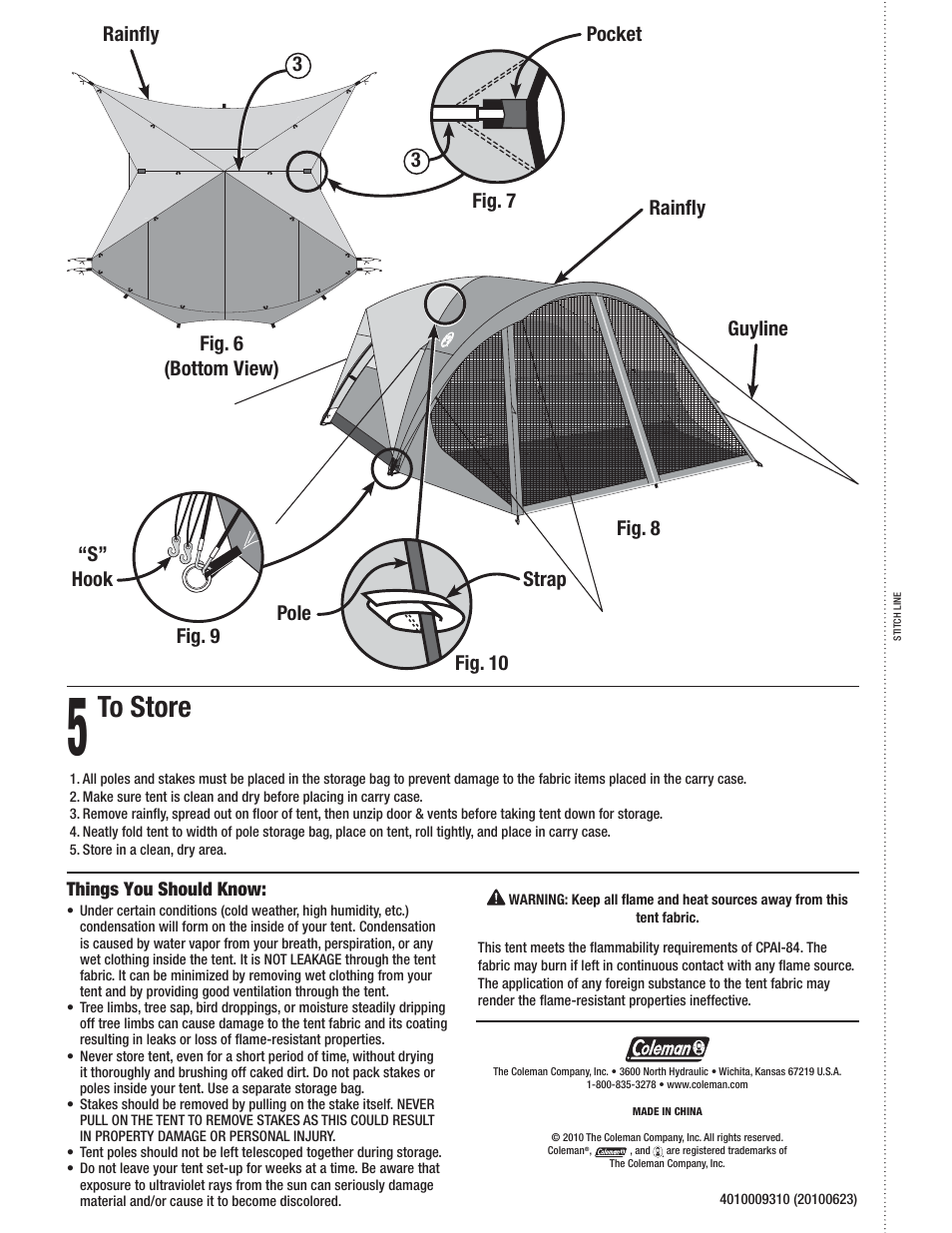Coleman 2000007825 User Manual | Page 2 / 2