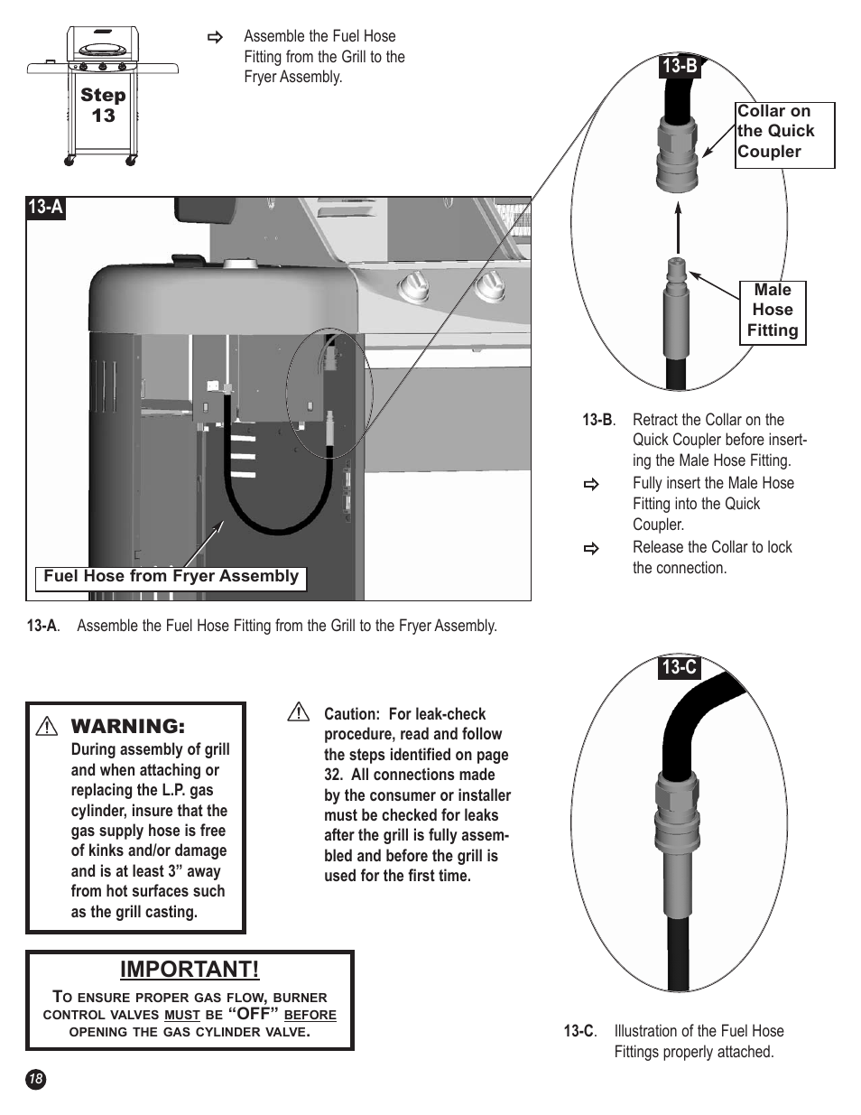 Important | Coleman 5600 User Manual | Page 18 / 44