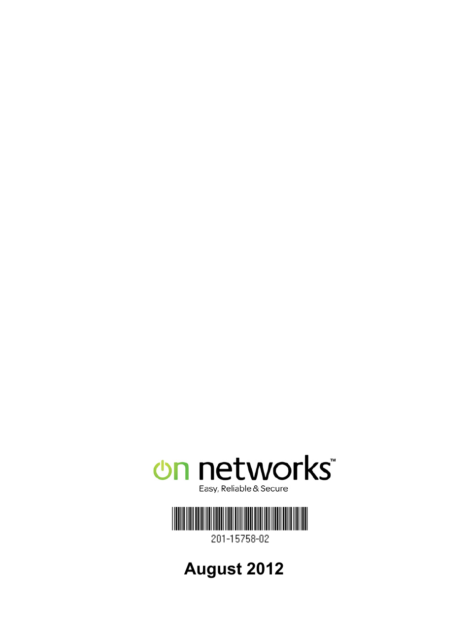 On Networks PL200P User Manual | Page 12 / 12