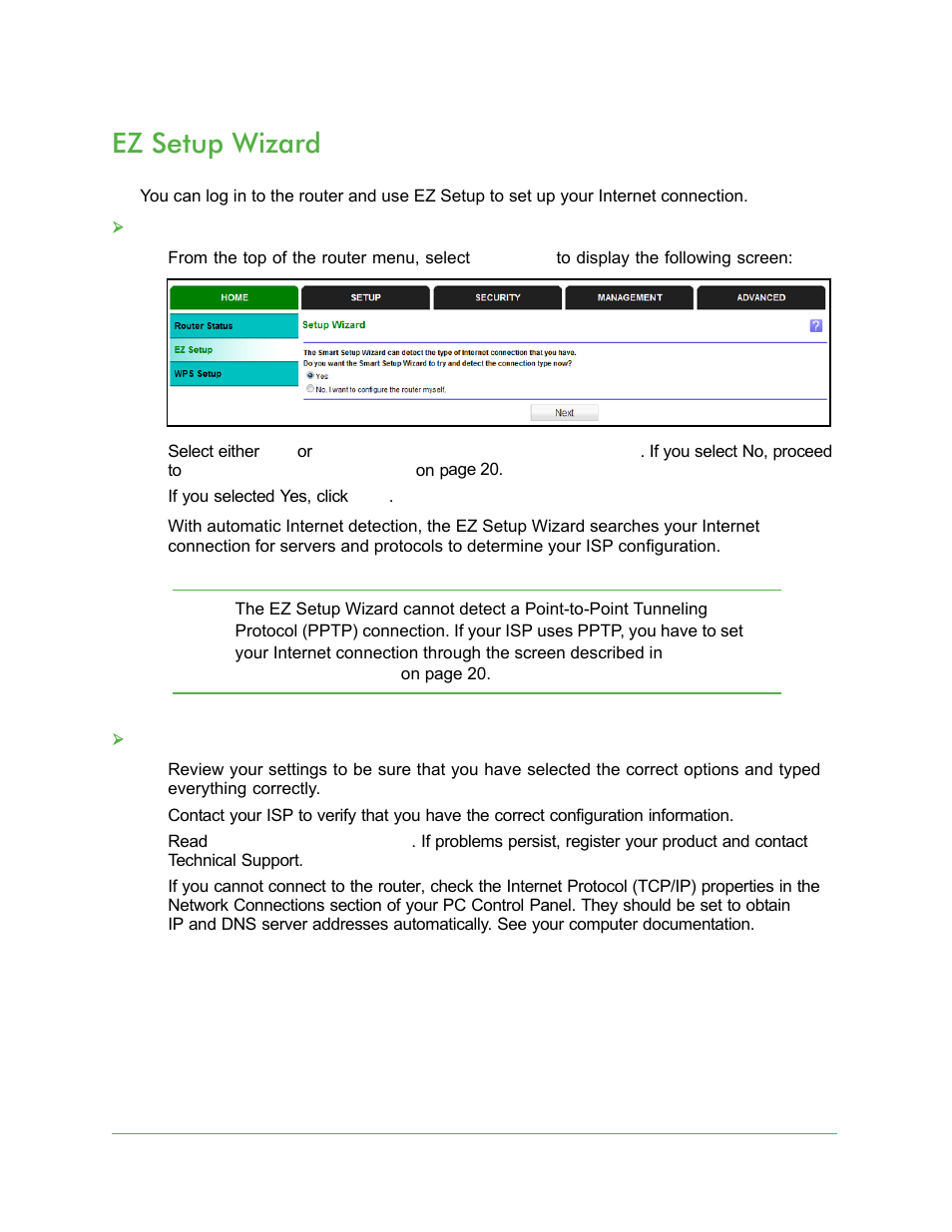 Ez setup wizard | On Networks N150R User Manual User Manual | Page 16 / 92