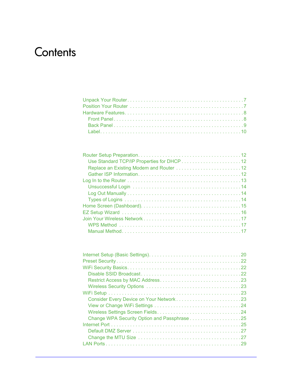 On Networks N150R User Manual User Manual | Page 3 / 92