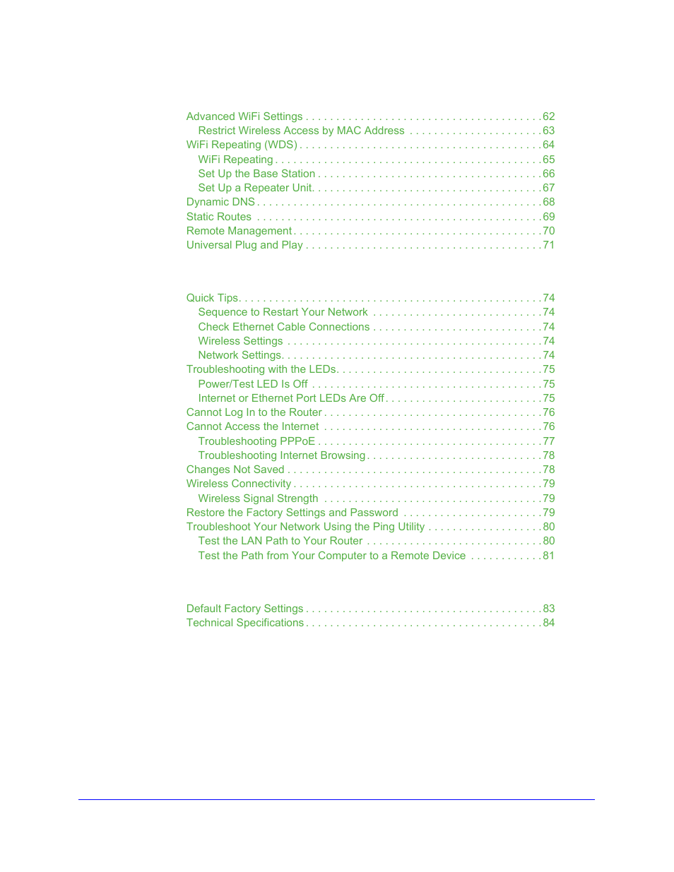 On Networks N150R User Manual User Manual | Page 5 / 92