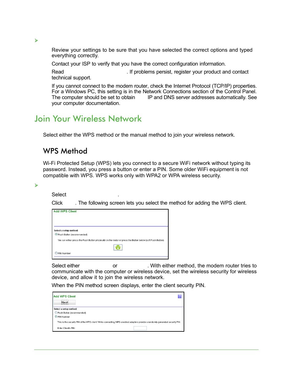 Join your wireless network, Wps method, Join your | Wireless network | On Networks N150RM User Manual User Manual | Page 19 / 78