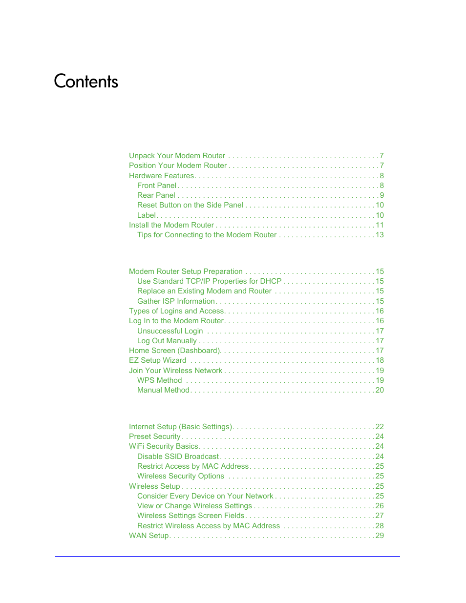 On Networks N150RM User Manual User Manual | Page 3 / 78