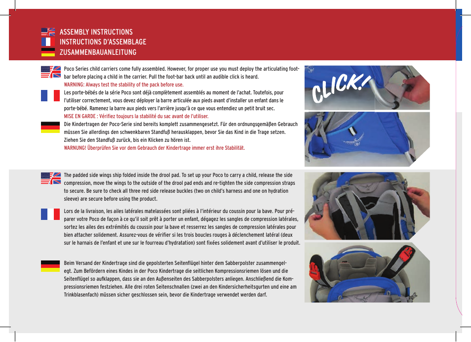 Osprey POCO User Manual | Page 6 / 24