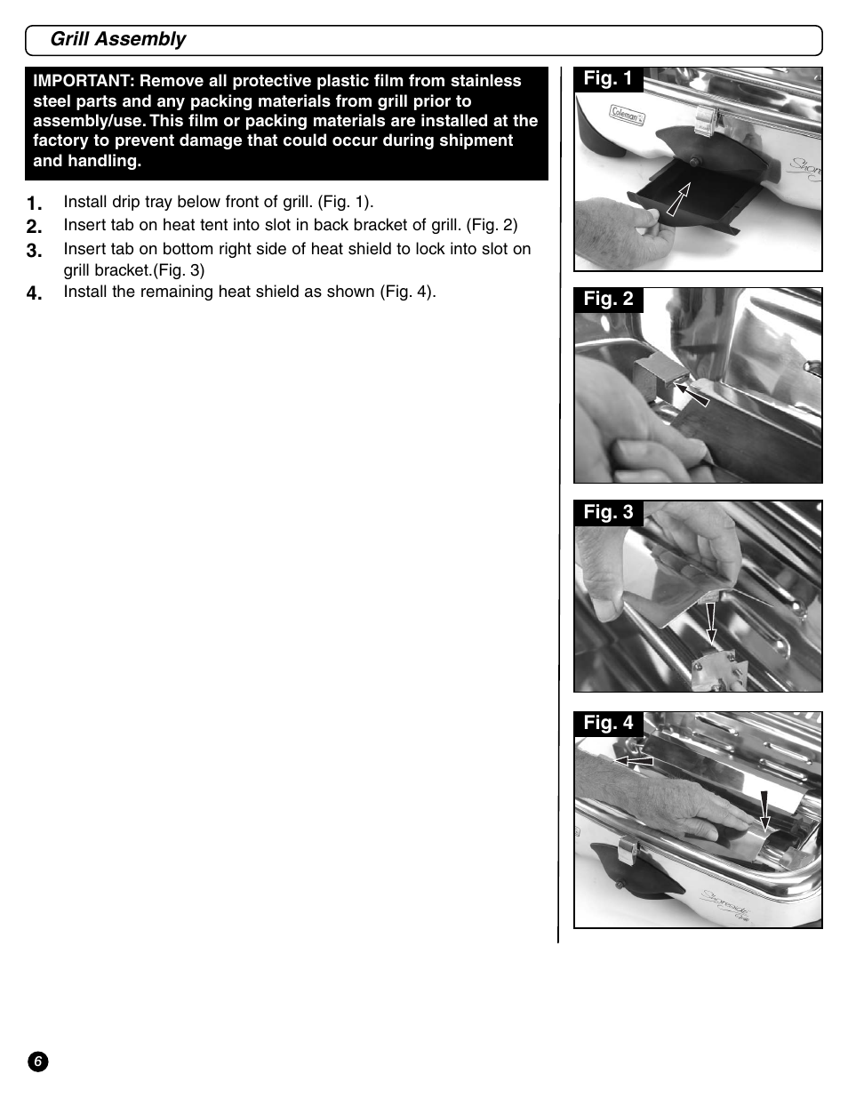 Coleman 9971-A50 User Manual | Page 6 / 16