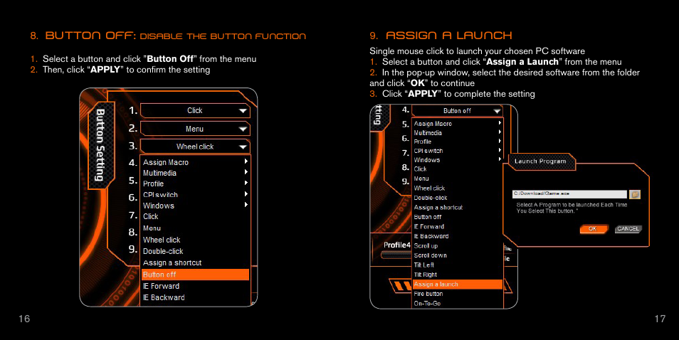 Ozone Gaming Argon Ocelote World User Manual | Page 10 / 16