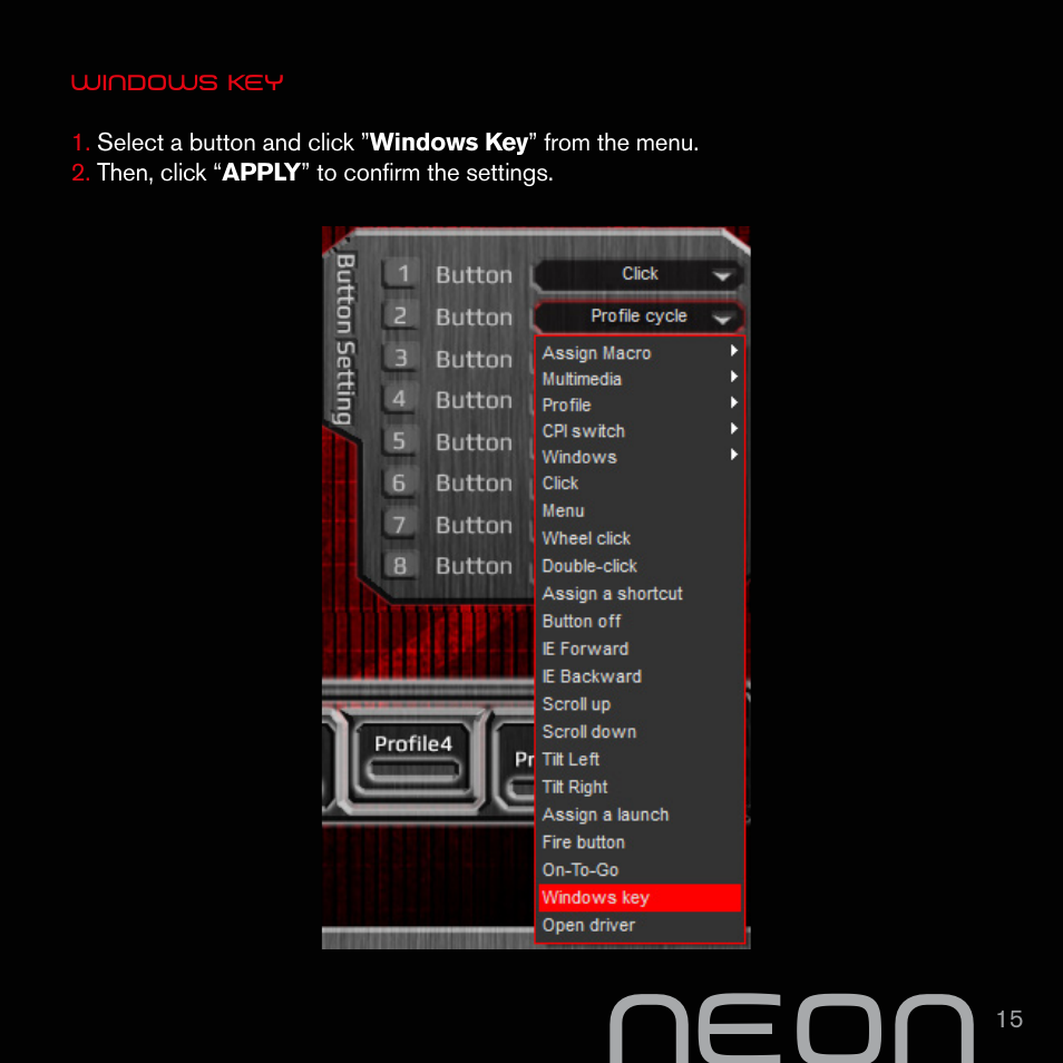 Neon | Ozone Gaming Neon User Manual | Page 15 / 24