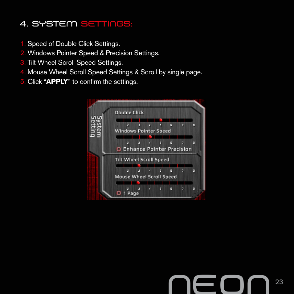 Neon | Ozone Gaming Neon User Manual | Page 23 / 24