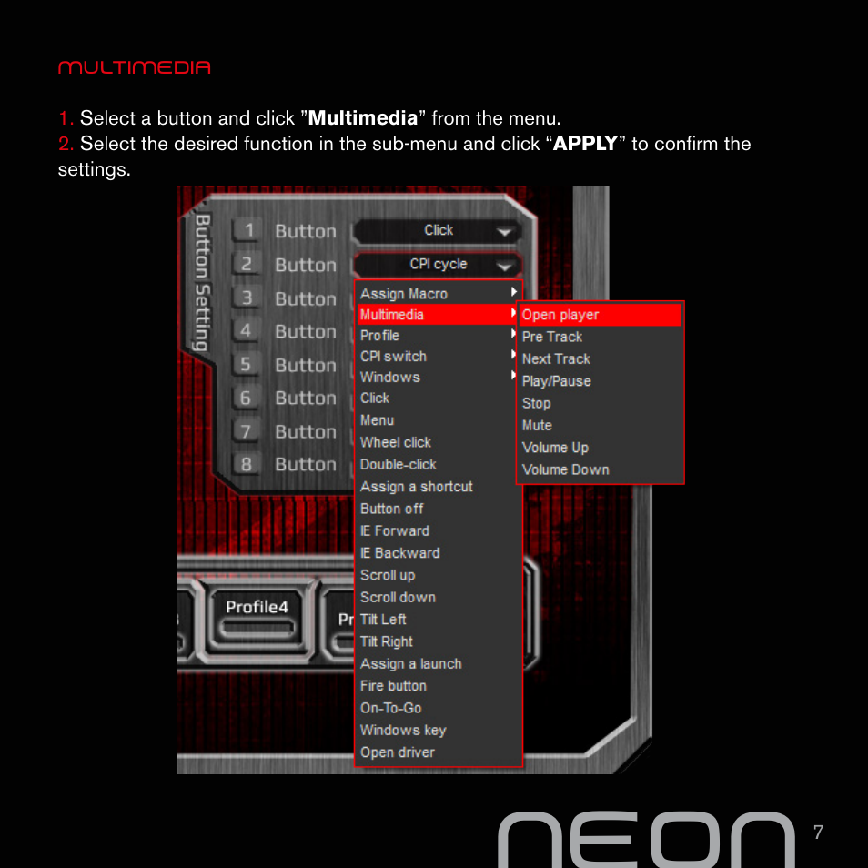 Neon | Ozone Gaming Neon User Manual | Page 7 / 24