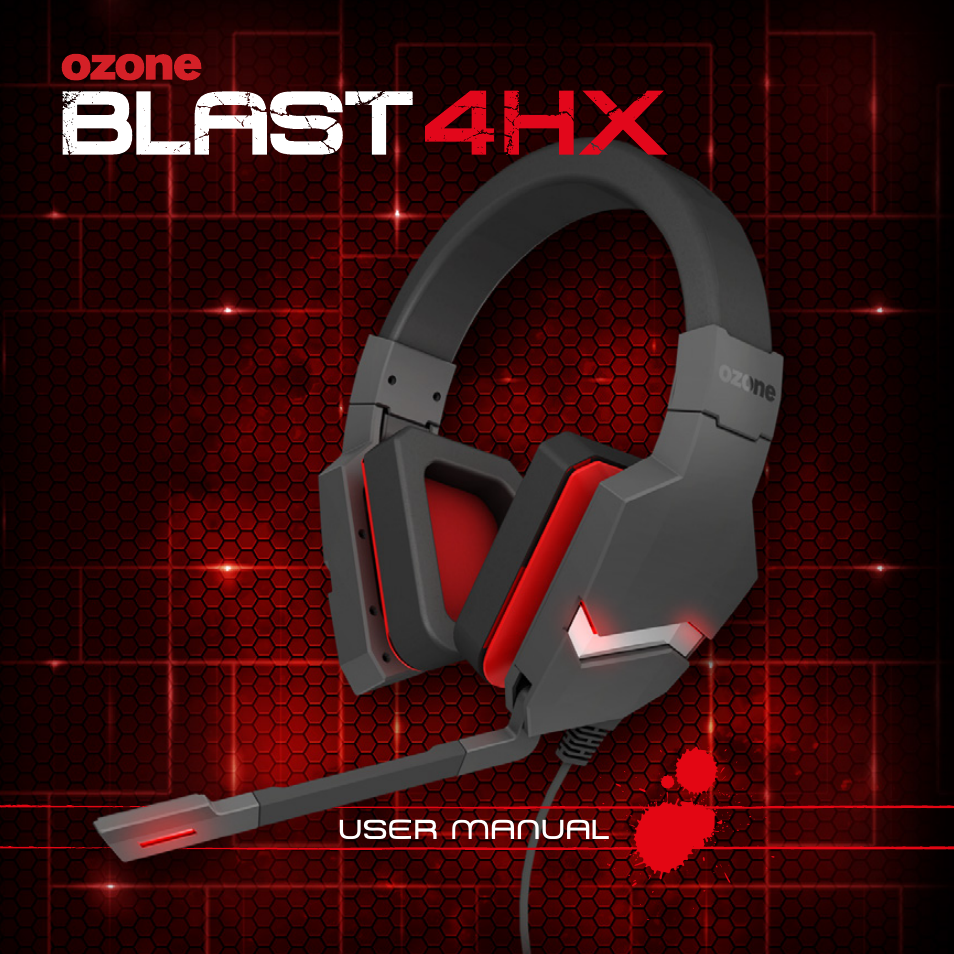 Ozone Gaming Blast 4HX User Manual | 6 pages