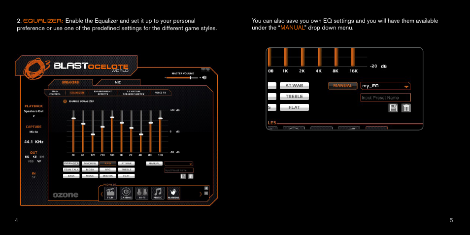 Ozone Gaming Blast Ocelote User Manual | Page 4 / 9