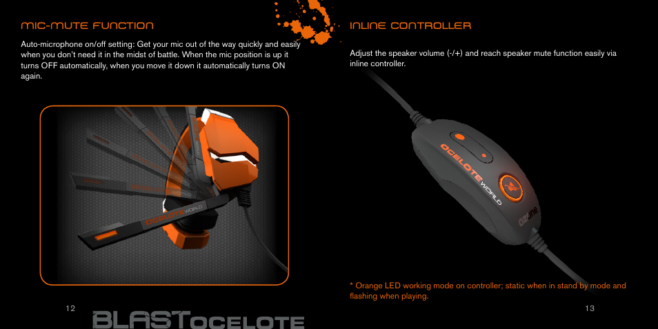 Ozone Gaming Blast Ocelote User Manual | Page 8 / 9