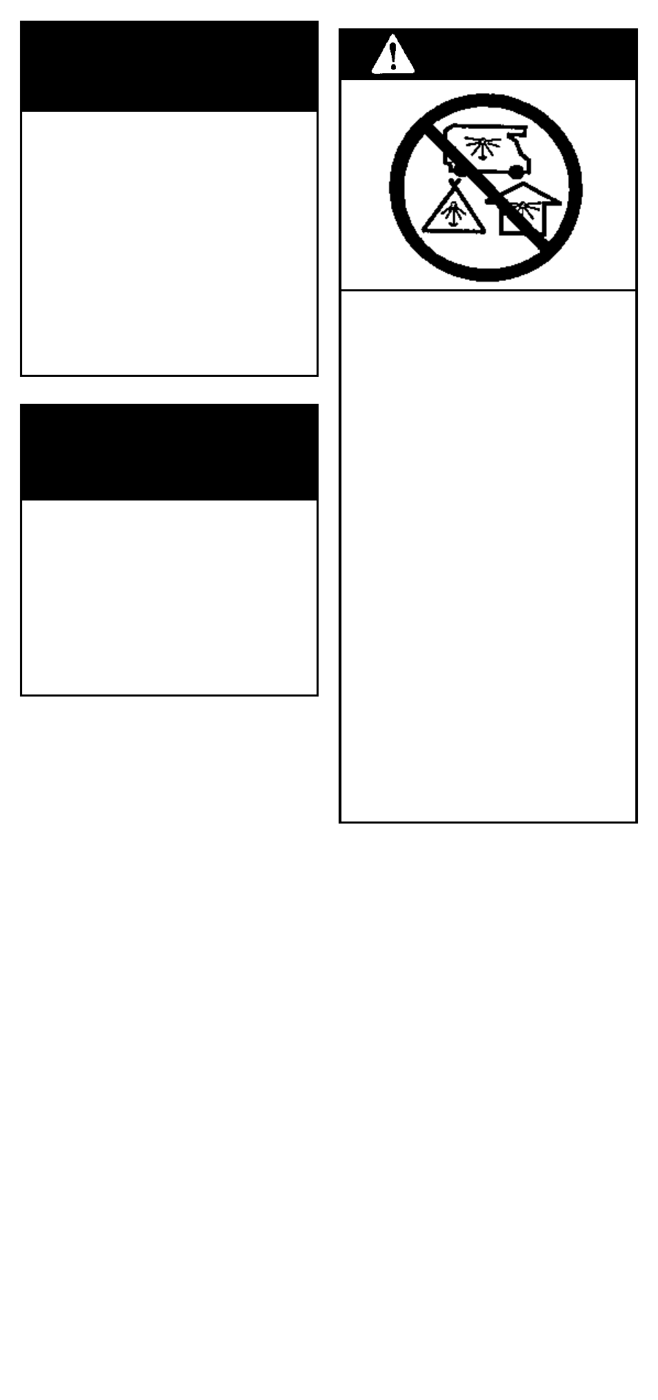 Para su seguridad, Peligro | Coleman 5432A Series User Manual | Page 15 / 24