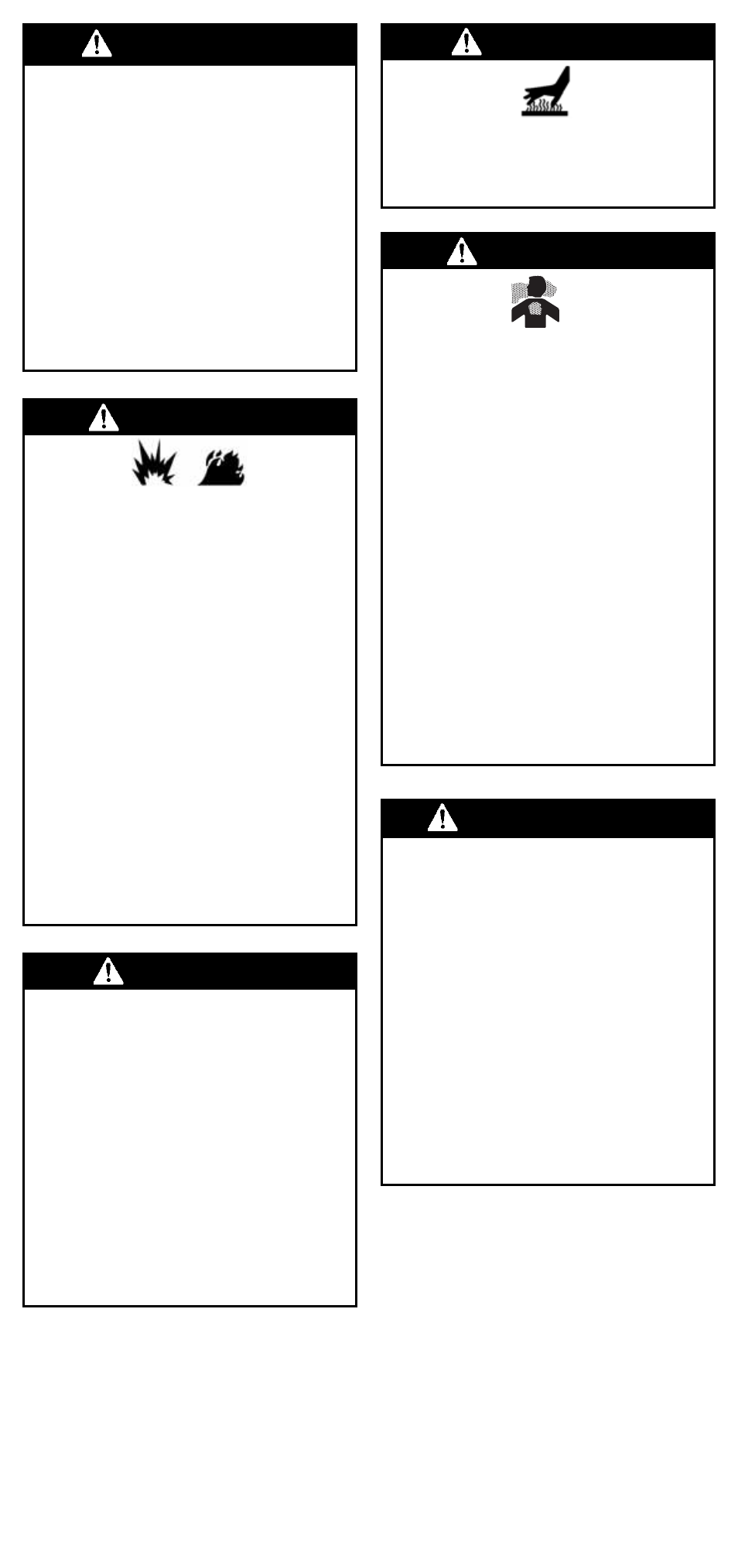 Warning danger, Warning, Danger | Caution, English-2 | Coleman 5432A Series User Manual | Page 3 / 24