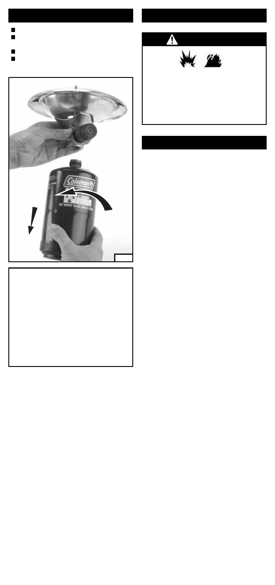 Things you should know, Danger, English-5 | Coleman 5432A Series User Manual | Page 6 / 24