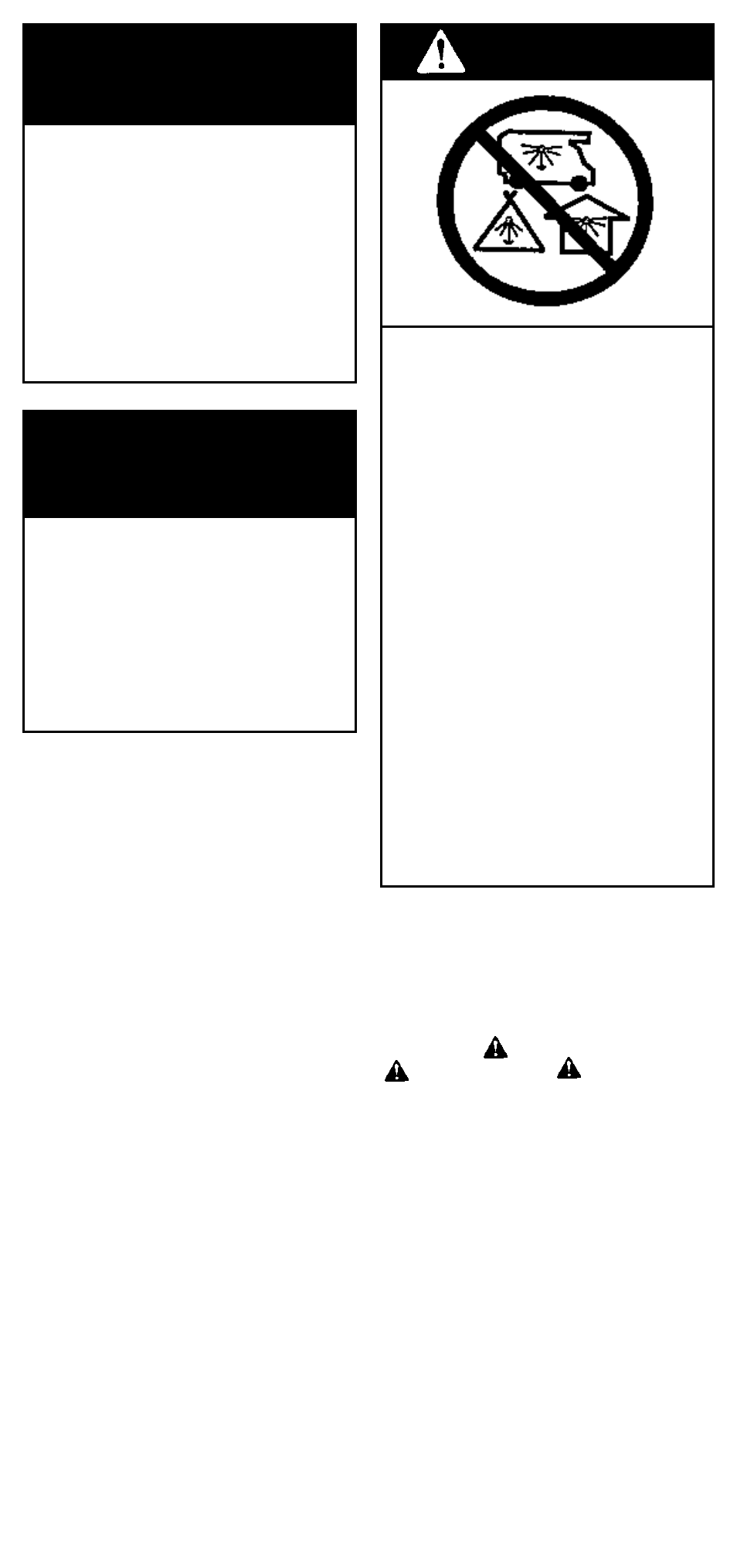 Pour votre sécurité, Danger | Coleman 5432A Series User Manual | Page 8 / 24